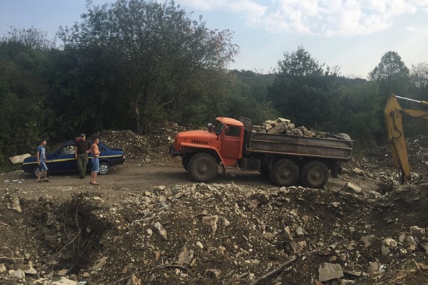 Черговий нелегальний кар'єр виявили на Тернопільщині