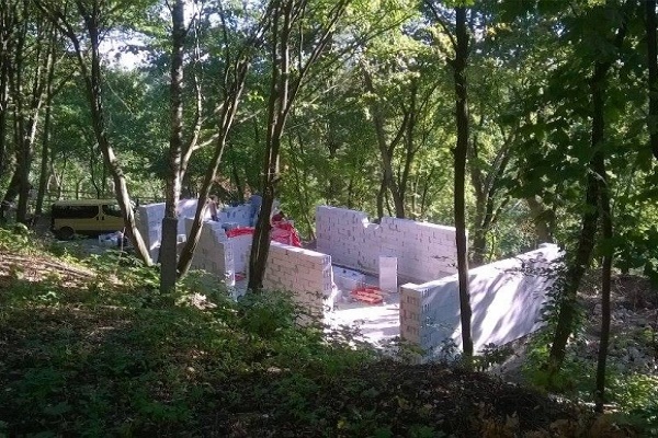 Що будують в парку 