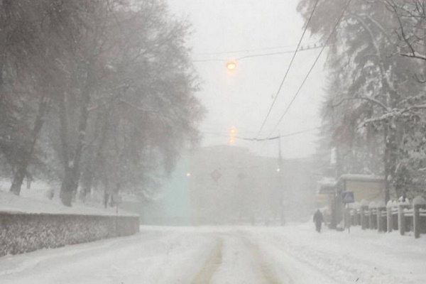 Тернопіль опинився в епіцентрі кліматичної аномалії (Фото)