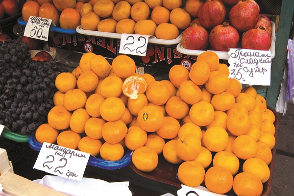 Цитрусові на ринках Тернополя стали дешевшими