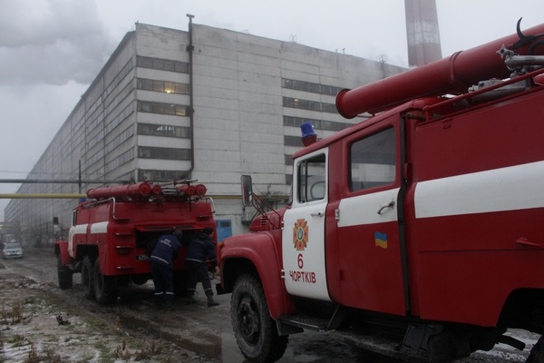 На Тернопільщині горів цукровий завод