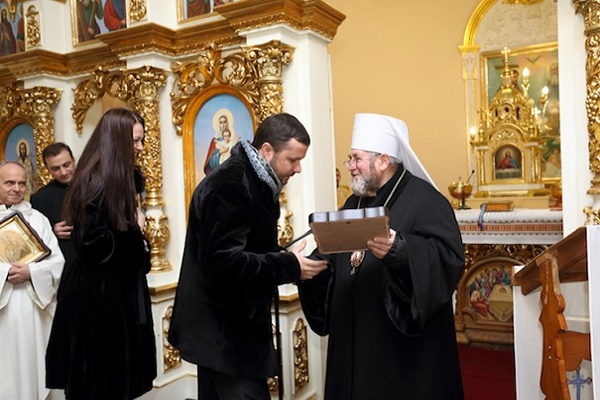 Митрополит Василій Семенюк подякував Ігору Гуді за допомогу в організації приїзду унікальної святині на Тернопільщину (Відео)
