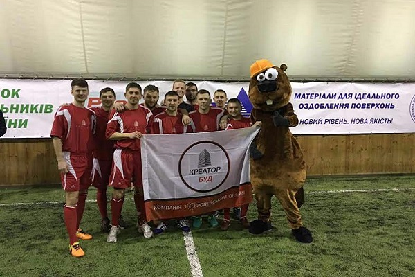 Команда Креатор-Буд стала чемпіоном України 2017 у лізі Silver серед будівельників України