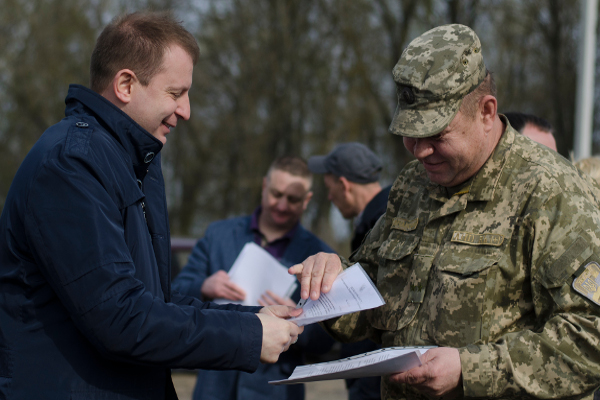 Степан Барна: Колишні землі ТНЕУ передаються бійцям АТО абсолютно прозоро (Фото)