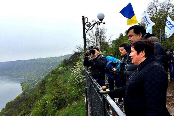 Ініціатор «Руху Нових Сил» Михайло Саакашвілі відвідав Тернопільщину (Фото)