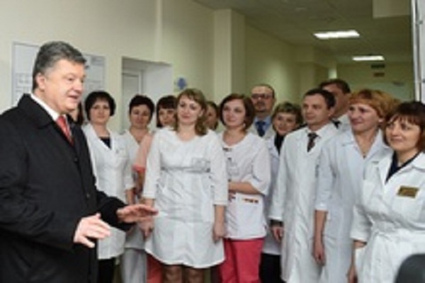 Через візит президента тернопільські медики виходили на роботу о 7 годині