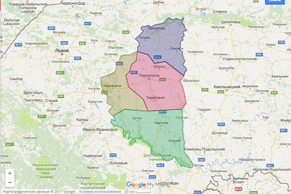 Через два роки Тернопільську область поділять на чотири госпітальні округи