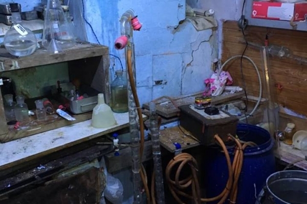 Біля Зборова організували гуральню амфетаміну (Фото)