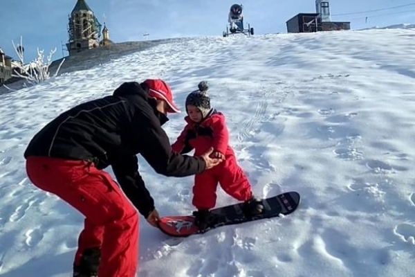 Тернопільський Savich-park почали засніжувати. І збільшили ціни на катання