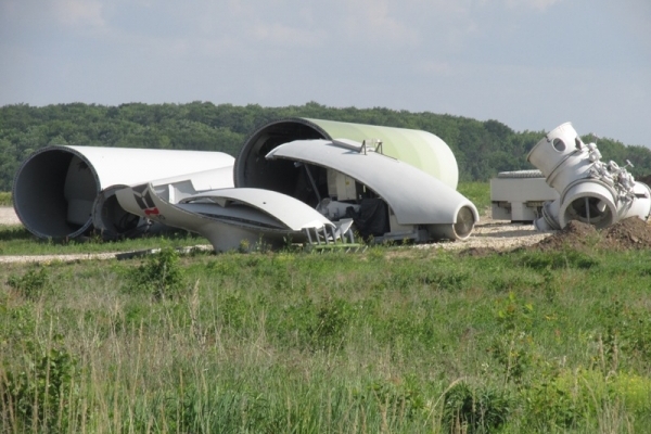 Наступного місяця на Бережанщині запрацюють вітрові генератори (Фото)