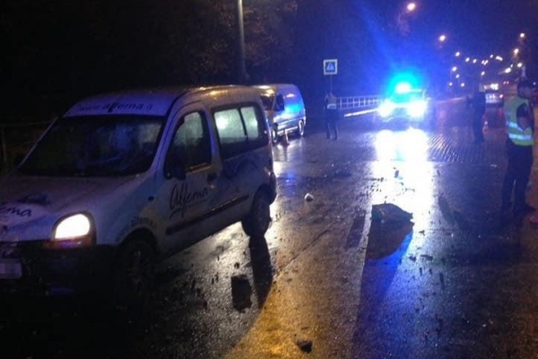 На підвищеному переході в Тернополі вже встиг відзначитися черговий пияк