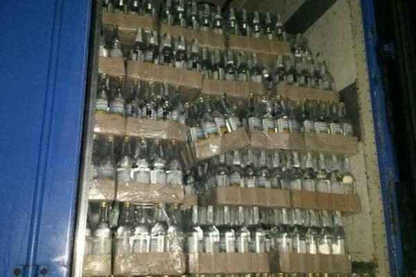 Контрафактна горілка з території самопроголошених «республік» реалізується на території України