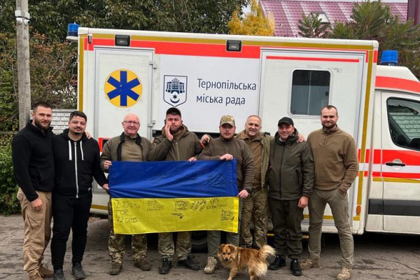 600 днів війни: Мерія Тернополя щотижня передає на передову нову техніку та обладнання