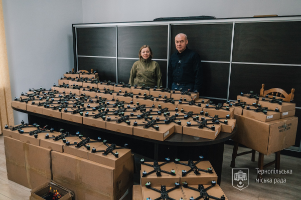 Сергій Надал: ще 100 ударних FPV дронів для Сили спеціальних операцій Збройних сил України передала Тернопільска громада