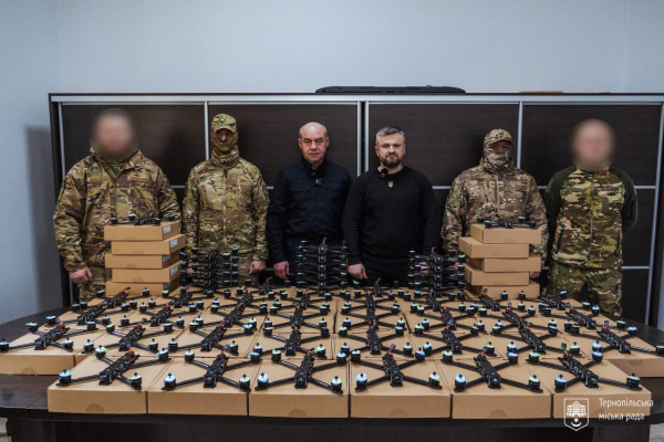 Тернопіль передав 50 ударних дронів для спецпідрозділу «Лють» - Сергій Надал