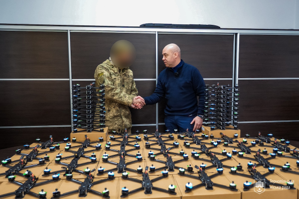 + 50 FPV дронів від Тернополя для наших захисників - Сергій Надал