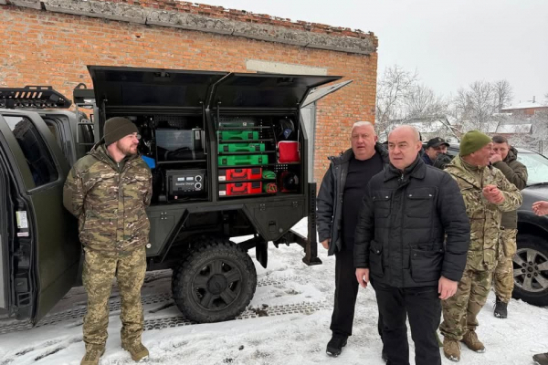 Тернопіль для ЗСУ: потужний технічний арсенал для бійців 105-ї бригади ТРО