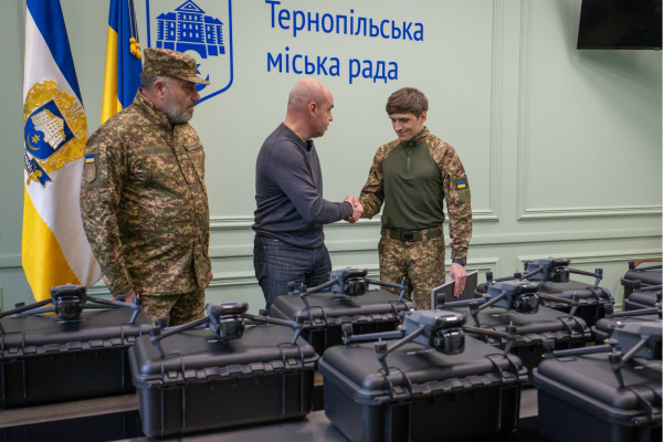 Від дронів до ветеранського бізнесу: комплексна підтримка ЗСУ по-тернопільськи