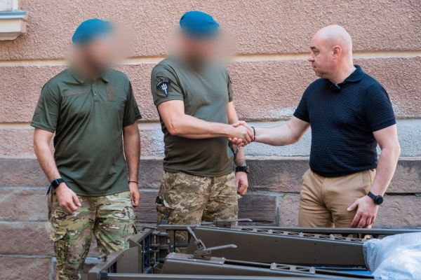 Тернопіль для ЗСУ: 88-й батальйон морської піхоти отримав спеціалізований дрон Мураха