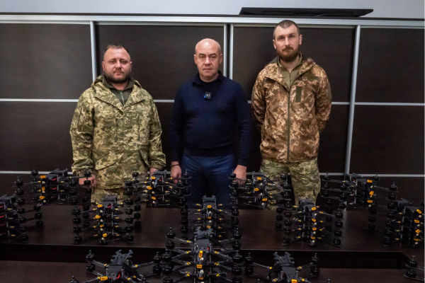 Тернопіль для ЗСУ: 50 FPV-дронів отримали бійці 35-го батальйону