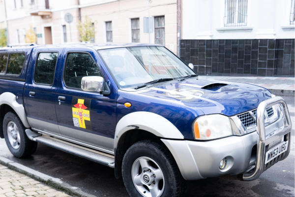 Тернопіль для ЗСУ: бійці 110-ої бригади отримали позашляховик від міста